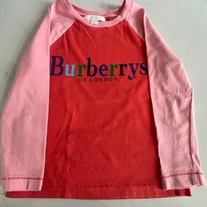 Burberry Long Sleeve T-shirt